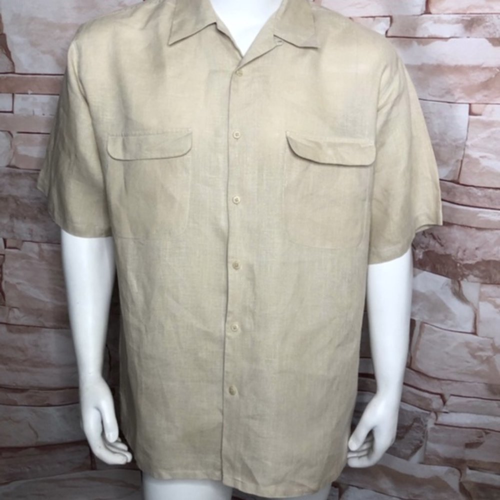 Bruno Mens XL 100% Washable Linen
